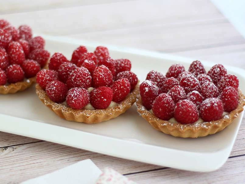 Tartelette framboises